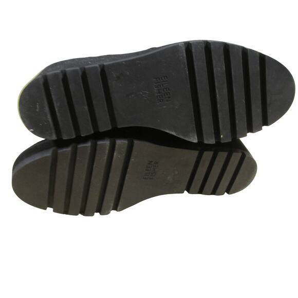 Eileen Fisher Tinker Bootie in Suede Black Women's Size 7.5 New Without Box - Picture 8 of 8